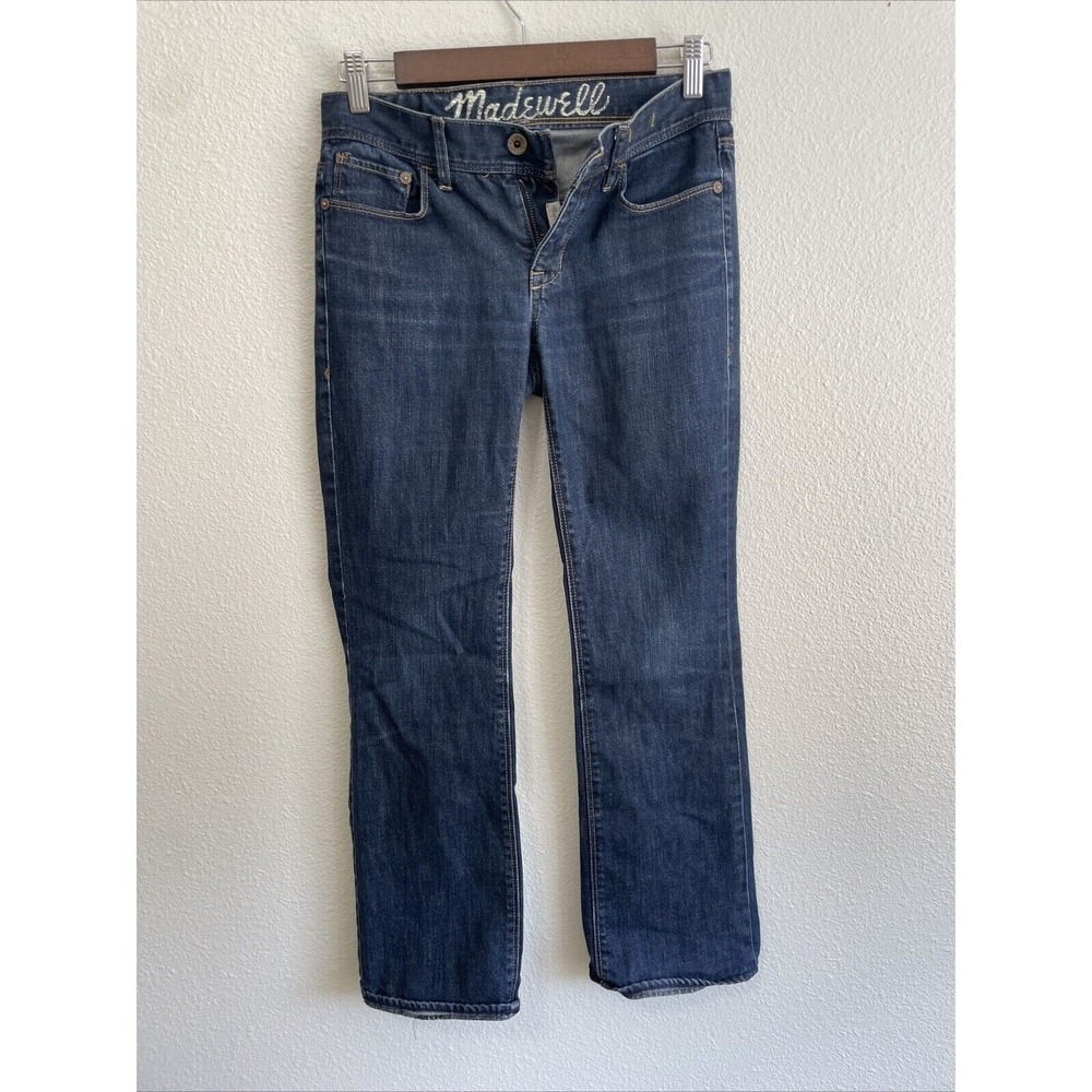 Madewell Denim Jeans Dark Wash Bootcut Classic Womens Size 26x30